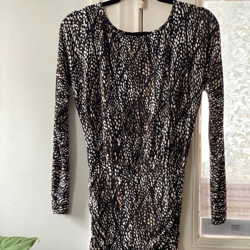 Tart Classy Sexy Body Con Dress with Exposed Back